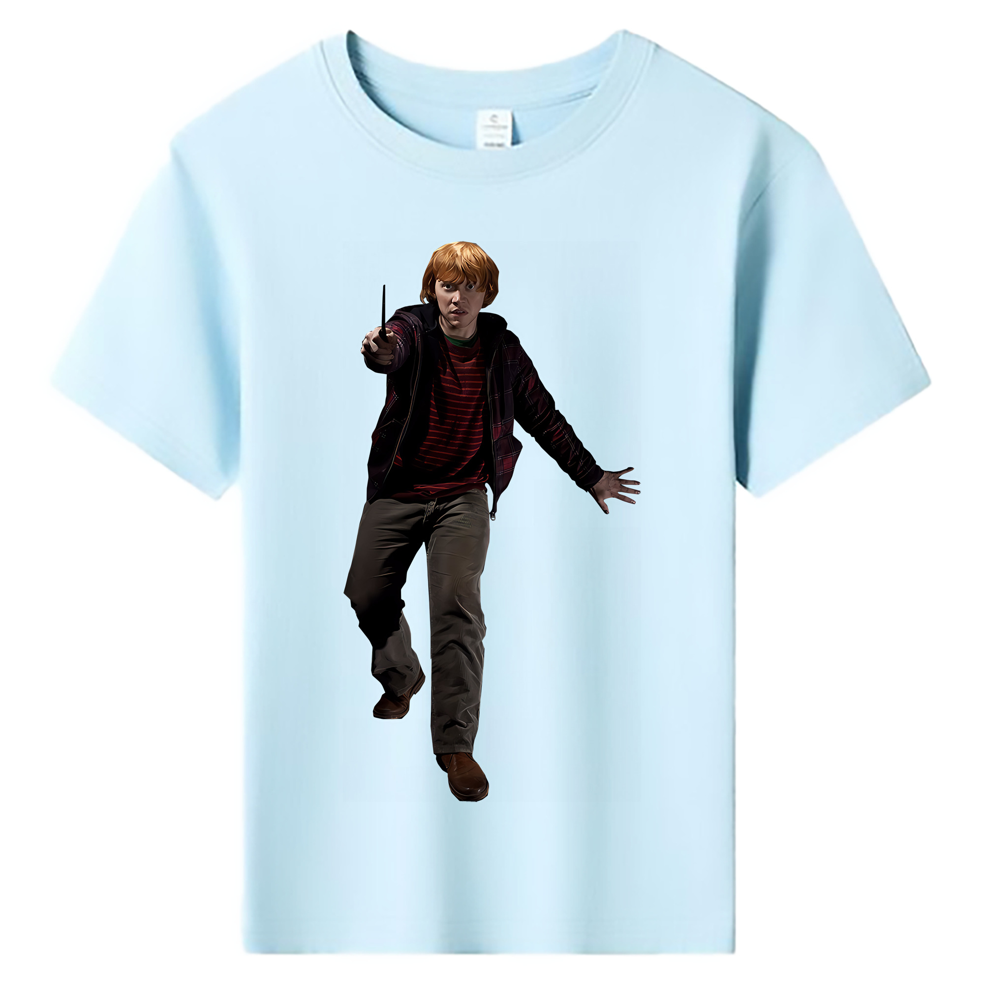 （画像用） Harry Potter ハリー・ポッターシリーズ 綿100％キッズTシャツ（フロントプリント）